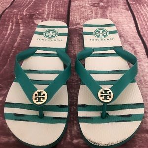 Tory Burch Printed Thin Flip-Flop sz 6-6.5